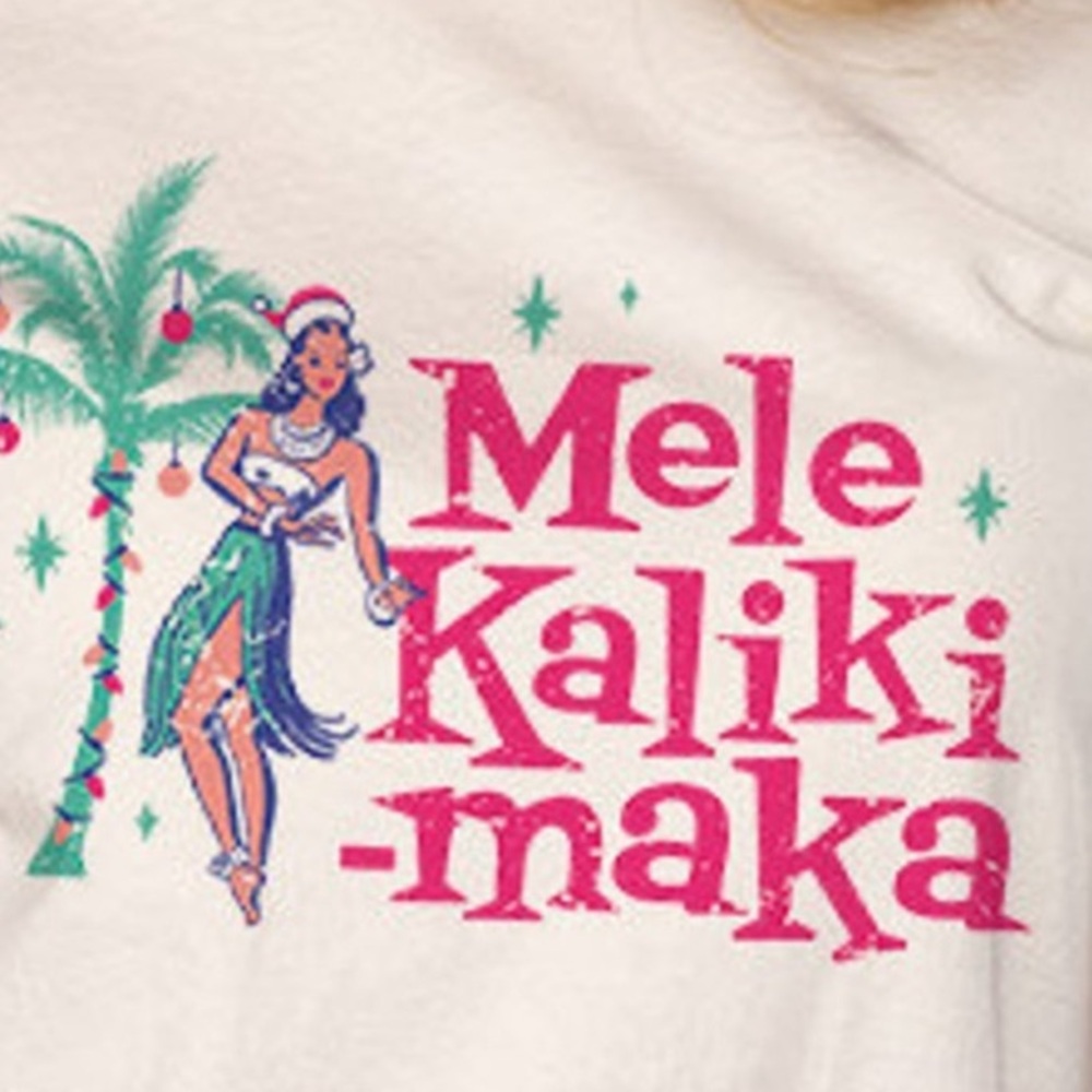 Mele Kalikimaka Sweatshirt-X-Large